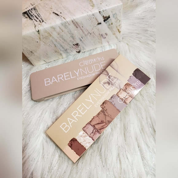 Barely Nude From Beauty Creations 12 Color Eyeshadow Palette With Brush - Picture 5 of 5